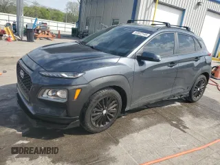 2020 Hyundai Kona SEL Plus with VIN KM8K62AA5LU525462, listed as a Copart auction lot 53522145 with 49,233 mi miles and Salvage Title. Bid and sale history available at carsss.com. Image 1.