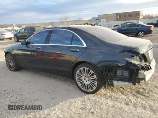 2015 Mercedes-Benz S-Class S 550 with VIN WDDUG8FB8FA085909, listed as a Copart auction lot 80838394 with 62,601 mi miles and Salvage Title. Bid and sale history available at carsss.com. Image 2.