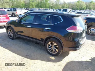 2015 Nissan Rogue SL with VIN 5N1AT2MV0FC879838, listed as a IAAI auction lot 42144778 with 200,965 mi miles. Bid and sale history available at carsss.com. Image 3.