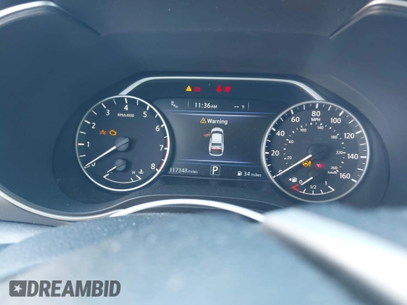 2017 Nissan Maxima SR with VIN 1N4AA6APXHC408764, listed as a IAAI auction lot 41595646 with 117,348 mi miles and . Bid and sale history available at DreamBid. Image 7.