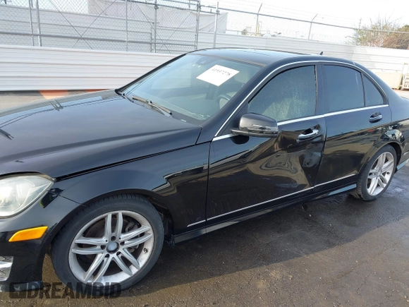 2014 Mercedes-Benz C 250 Sport with VIN WDDGF4HB5EA933412, listed as a IAAI auction lot 41937278 with 110,016 mi miles and . Bid and sale history available at carsss.com. Image 6.