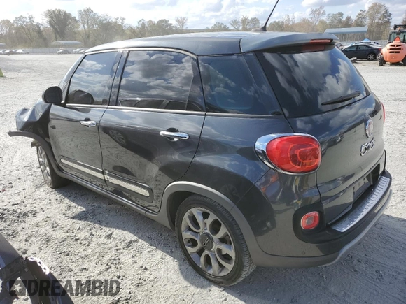 2015 FIAT 500L Urbana Trekking with VIN ZFBCFADH1FZ033792, listed as a Copart auction lot 78864304 with 98,097 mi miles and Salvage Title. Bid and sale history available at carsss.com. Image 2.