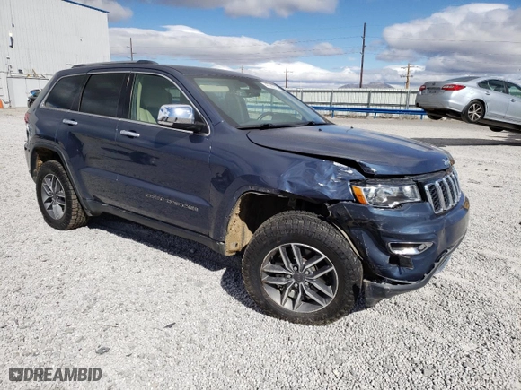 2021 Jeep Grand Cherokee Limited with VIN 1C4RJFBT5MC620975, listed as a Copart auction lot 47585315 with 59,303 mi miles and Salvage Title. Bid and sale history available at carsss.com. Image 4.
