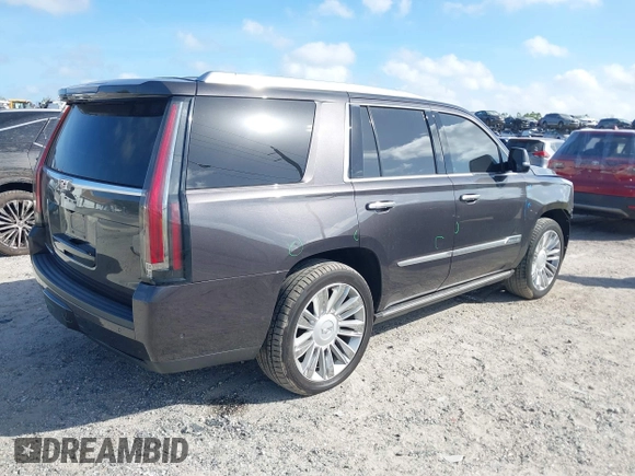 2017 Cadillac Escalade Premium Luxury z VIN 1GYS4CKJ5HR293450, wystawiony jako IAAI lot #41951478 z przebiegiem 51 882 mil mil oraz . Historia ofert i sprzedaży dostępna na DreamBid. Obrazek 4.