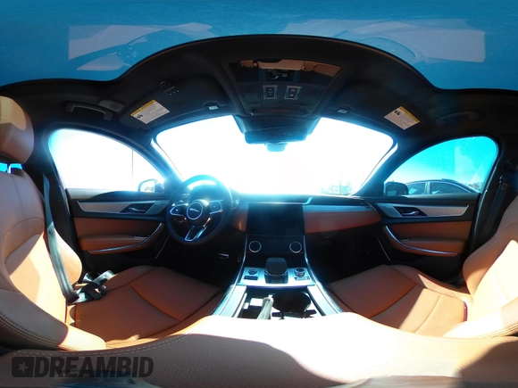 2024 Jaguar XF with VIN SAJB64FX5RCY95601, listed as a IAAI auction lot 41645579 with 7,328 mi miles and . Bid and sale history available at DreamBid. Image 19.