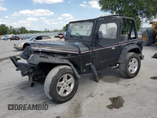 1995 Jeep Wrangler S with VIN 1J4FY19P4SP288991, listed as a Copart auction lot 48858575 with 138,821 mi miles and Salvage Title. Bid and sale history available at carsss.com. Image 1.