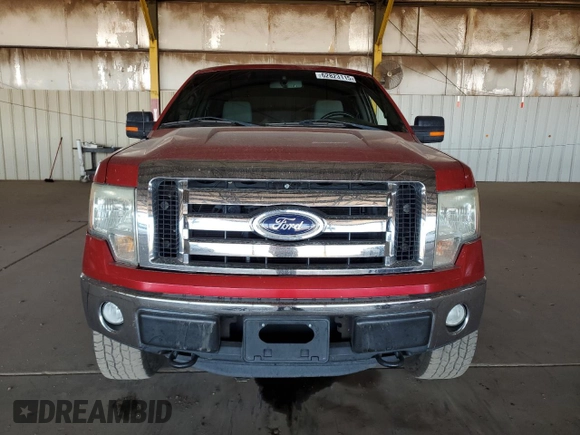 2012 Ford F-150 XL with VIN 1FTFW1EF4CFB35348, listed as a Copart auction lot 62823115 with 208,883 mi miles and Salvage title. Bid and sale history available at DreamBid. Image 5.