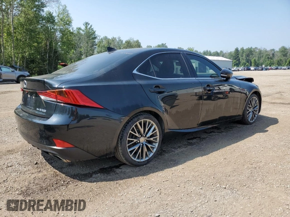 2020 Lexus IS 300 with VIN JTHD81F23L5041799, listed as a Copart auction lot 59922935 with 122,307 mi miles and Clean title. Bid and sale history available at DreamBid. Image 3.