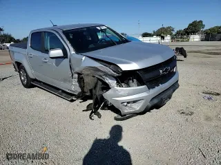 2019 Chevrolet Colorado 4WD Z71 with VIN 1GCGTDENXK1232118, listed as a Copart auction lot 87080994 with 50,306 mi miles and Salvage Title. Bid and sale history available at carsss.com. Image 10.