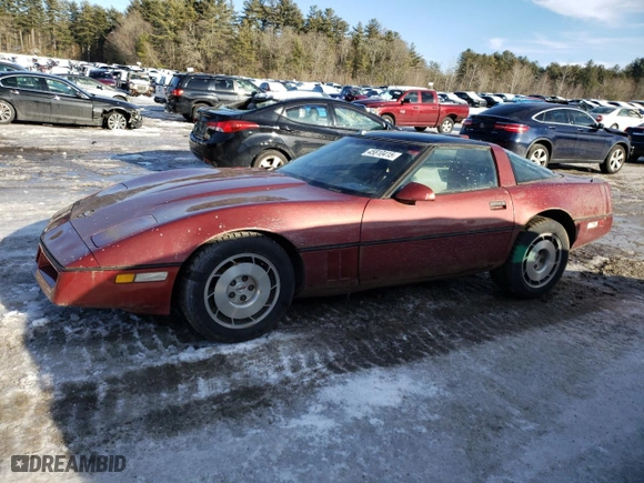 1986 Chevrolet Corvette with VIN 1G1YY0781G5125070, listed as a Copart auction lot 45810415 with 94,849 mi miles and Clean Title. Bid and sale history available at carsss.com. Image 1.