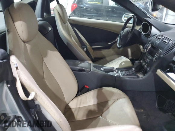 2007 Mercedes-Benz SLK-Class 3.0L with VIN WDBWK54F37F144843, listed as a Copart auction lot 42009335 with 168,985 mi miles and Clean Title. Bid and sale history available at carsss.com. Image 10.