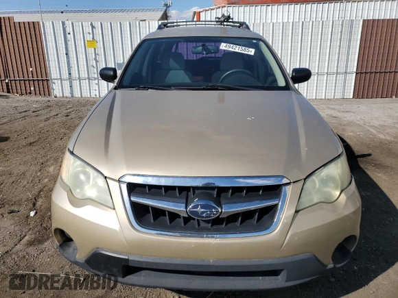 2008 Subaru Outback с VIN 4S4BP60C687354766, выставлен на аукционе Copart как лот 49421585 с пробегом 146 851 миль миль и Чистый • Clean title. История ставок и продаж доступна на DreamBid. Изображение 5.