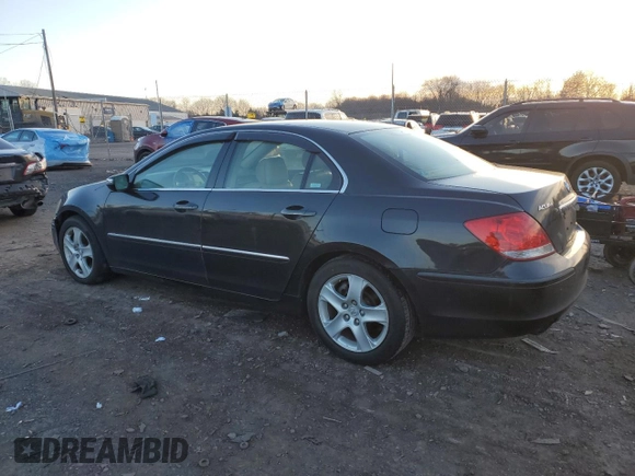 2007 Acura RL Technology with VIN JH4KB166X7C003497, listed as a Copart auction lot 85914954 with 210,483 mi miles and Salvage title. Bid and sale history available at DreamBid. Image 2.