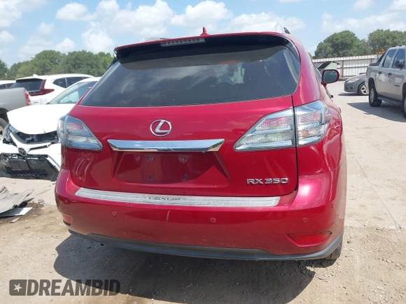 2012 Lexus RX 350 with VIN 2T2ZK1BA2CC081523, listed as a IAAI auction lot 42528888 with 166,652 mi miles and . Bid and sale history available at DreamBid. Image 16.