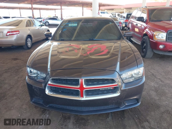 2014 Dodge Charger SE with VIN 2C3CDXBG5EH191748, listed as a IAAI auction lot 41882271 with 140,952 mi miles. Bid and sale history available at carsss.com. Image 12.