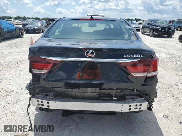 2013 Lexus LS 460 L с VIN JTHGL5EF6D5050814, выставлен на аукционе Copart как лот 64771424 с пробегом 40 048 миль миль и Списание • Salvage title. История ставок и продаж доступна на DreamBid. Изображение 6.