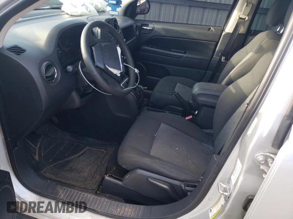 2010 Jeep Compass Sport with VIN 1J4NF4FB4AD513051, listed as a Copart auction lot 79667494 with 0 mi miles and Salvage Title. Bid and sale history available at carsss.com. Image 7.
