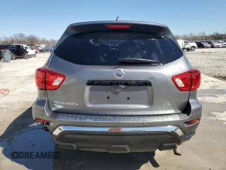 2020 Nissan Pathfinder S z VIN 5N1DR2AM6LC650471, wystawiony jako Copart lot #47031885 z przebiegiem 75 413 mil mil oraz Szkoda całkowita • Salvage title. Historia ofert i sprzedaży dostępna na DreamBid. Obrazek 6.