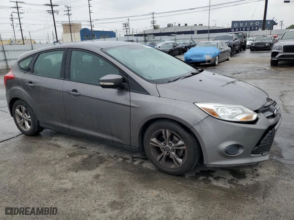 2014 Ford Focus SE with VIN 1FADP3K27EL110858, listed as a Copart auction lot 50347855 with 127,457 mi miles and Salvage Title. Bid and sale history available at carsss.com. Image 4.