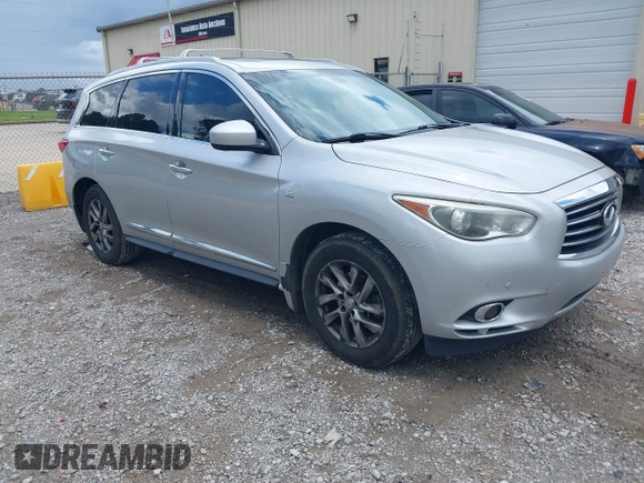 2014 Infiniti QX60 with VIN 5N1AL0MN2EC553994, listed as a IAAI auction lot 42251356 with 168,277 mi miles and . Bid and sale history available at DreamBid. Image 1.