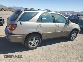 1999 Lexus RX 300 Luxury SUV with VIN JT6GF10U7X0036274, listed as a Copart auction lot 57787864 with 211,369 mi miles and Salvage Title. Bid and sale history available at carsss.com. Image 3.