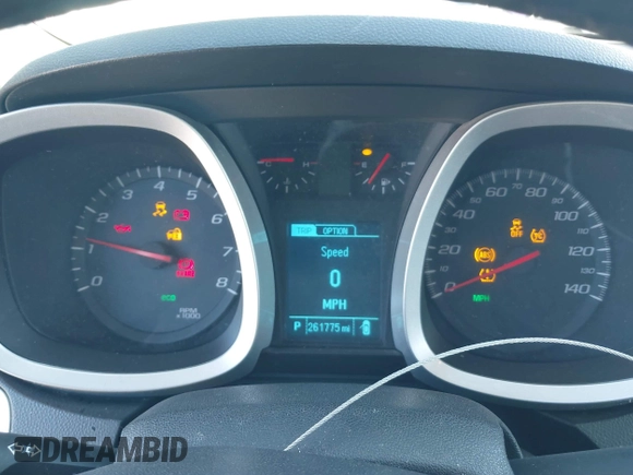 2013 Chevrolet Equinox LT with VIN 2GNALDEK9D6104567, listed as a IAAI auction lot 41683199 with 261,775 mi miles and . Bid and sale history available at carsss.com. Image 7.