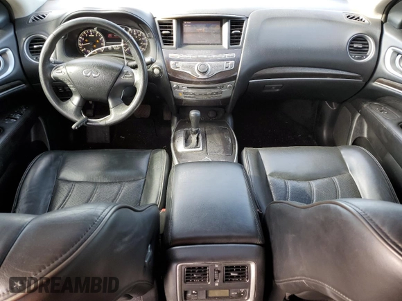 2013 Infiniti JX35 with VIN 5N1AL0MM0DC351192, listed as a Copart auction lot 75236204 with 182,612 mi miles and Clean Title. Bid and sale history available at carsss.com. Image 8.