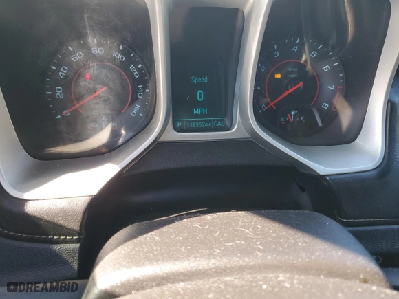 2015 Chevrolet Camaro LT with VIN 2G1FD3D38F9260626, listed as a Copart auction lot 44822335 with 116,352 mi miles and Salvage Title. Bid and sale history available at carsss.com. Image 9.