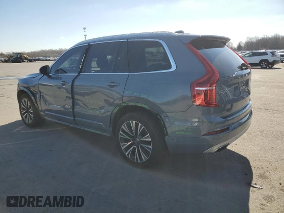 2020 Volvo XC90 Momentum with VIN YV4102PK5L1585337, listed as a Copart auction lot 47400475 with 69,848 mi miles and Salvage Title. Bid and sale history available at carsss.com. Image 2.