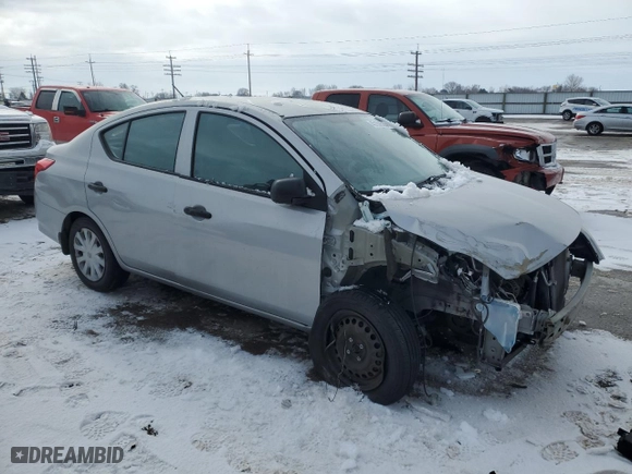 2015 Nissan Versa S Plus with VIN 3N1CN7AP8FL894654, listed as a Copart auction lot 45168535 with 112,996 mi miles and Salvage Title. Bid and sale history available at carsss.com. Image 4.