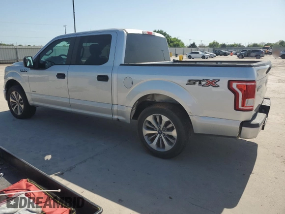 2017 Ford F-150 XL with VIN 1FTEW1CP6HKC53097, listed as a Copart auction lot 52877645 with 185,043 mi miles and Clean Title. Bid and sale history available at DreamBid. Image 2.