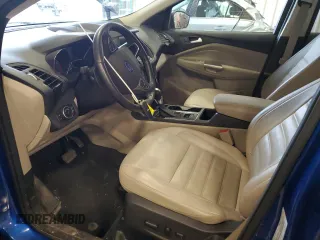 2017 Ford Escape Titanium with VIN 1FMCU9JD2HUB41143, listed as a Copart auction lot 52206015 with 126,277 mi miles and Non Repairable. Bid and sale history available at carsss.com. Image 7.