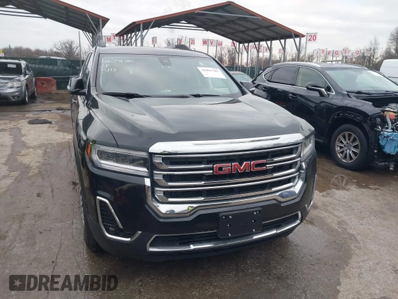 2023 GMC Acadia SLT with VIN 1GKKNML44PZ225872, listed as a IAAI auction lot 41091785 with 21,334 mi miles and . Bid and sale history available at carsss.com. Image 13.