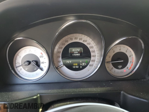 2014 Mercedes-Benz GLK 350 with VIN WDCGG5HB6EG223021, listed as a Copart auction lot 76013244 with 172,583 mi miles and Salvage Title. Bid and sale history available at DreamBid. Image 9.