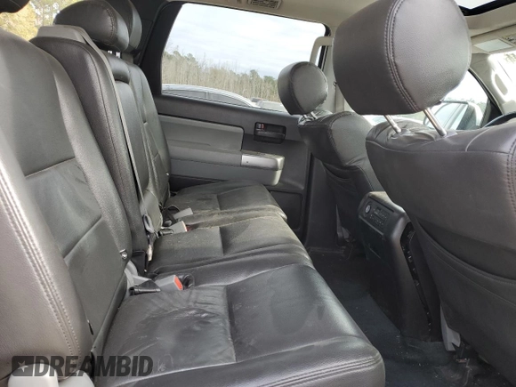 2018 Toyota Sequoia SR5 with VIN 5TDBY5G16JS162016, listed as a Copart auction lot 85428344 with 123,429 mi miles and Salvage Title. Bid and sale history available at carsss.com. Image 11.