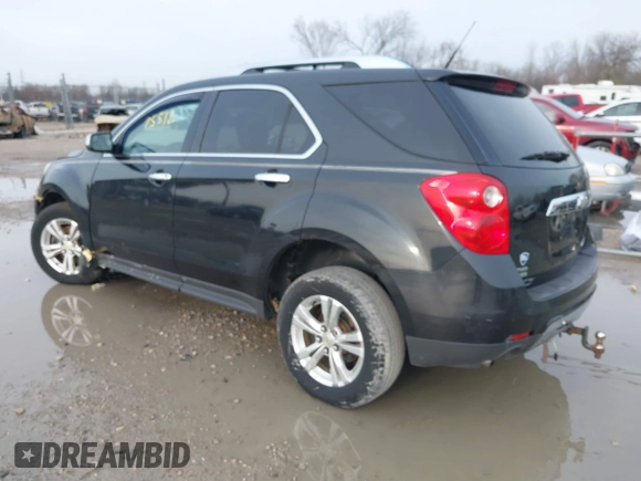 2012 Chevrolet Equinox LTZ with VIN 2GNFLGE52C6216983, listed as a IAAI auction lot 42075512 with 154,659 mi miles. Bid and sale history available at carsss.com. Image 3.