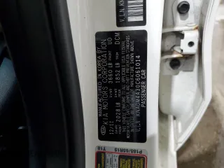 2012 Kia Rio LX with VIN KNADM4A30C6061014, listed as a Copart auction lot 50770005 with 91,472 mi miles and Salvage Title. Bid and sale history available at carsss.com. Image 13.