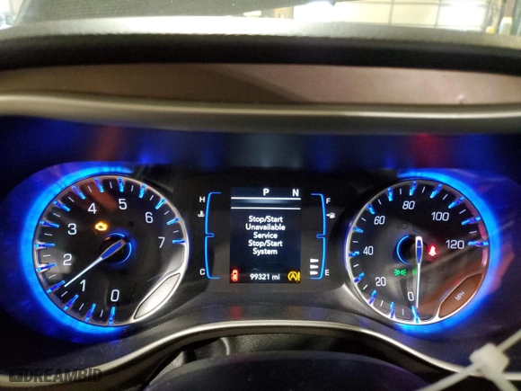 2018 Chrysler Pacifica Touring L with VIN 2C4RC1BG4JR278129, listed as a Copart auction lot 44562175 with NaN miles and Salvage Title. Bid and sale history available at carsss.com. Image 9.