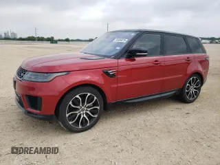 2018 Land Rover Range Rover Sport HSE with VIN SALWR2RV9JA199161, listed as a Copart auction lot 55486875 with 82,391 mi miles and Clean Title. Bid and sale history available at carsss.com. Image 1.