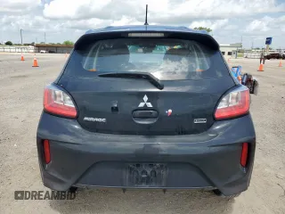2024 Mitsubishi Mirage Black Edition with VIN ML32AWHJ8RH005115, listed as a Copart auction lot 61952585 with 30,764 mi miles and Clean title. Bid and sale history available at DreamBid. Image 6.