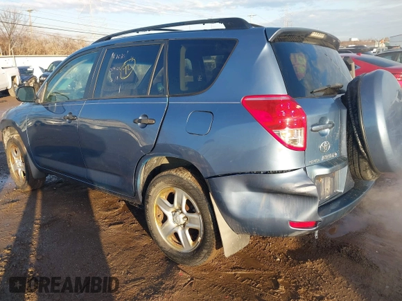 2008 Toyota RAV4 with VIN JTMZD33V486061672, listed as a IAAI auction lot 41650386 with 193,170 mi miles. Bid and sale history available at carsss.com. Image 3.