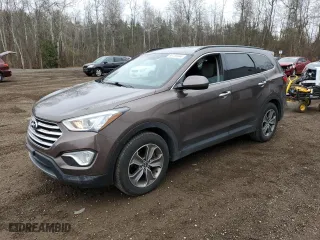 2014 Hyundai Santa Fe XL with VIN KM8SM4HF1EU042279, listed as a Copart auction lot 80753444 with 136,413 mi miles and Salvage Title. Bid and sale history available at carsss.com. Image 1.