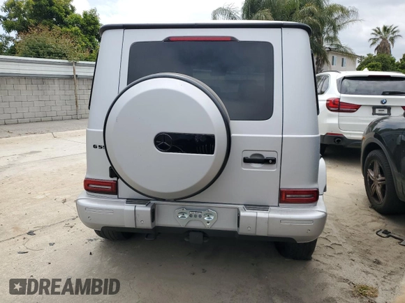 2021 Mercedes-Benz G 550 with VIN W1NYC6BJ8MX372419, listed as a Copart auction lot 55949184 with 43,820 mi miles and Salvage Title. Bid and sale history available at DreamBid. Image 6.