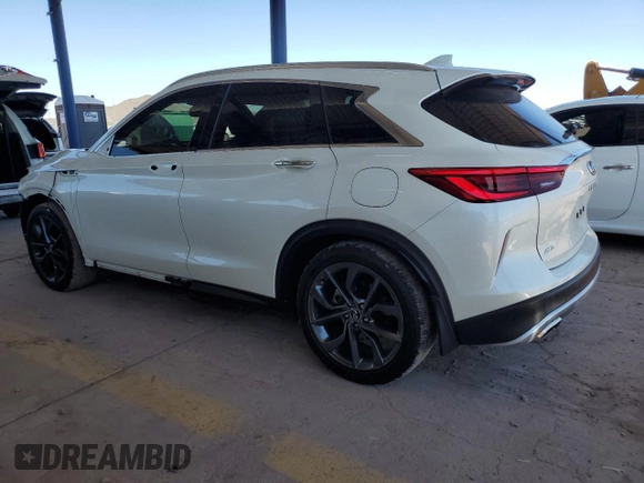2019 Infiniti QX50 Luxe с VIN 3PCAJ5M3XKF118323, выставлен на аукционе Copart как лот 66181185 с пробегом 15 454 миль миль и Списание • Salvage title. История ставок и продаж доступна на DreamBid. Изображение 2.