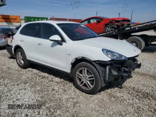 2015 Porsche Cayenne Diesel with VIN WP1AF2A20FLA42320, listed as a Copart auction lot 51206955 with 92,442 mi miles and Salvage title. Bid and sale history available at DreamBid. Image 4.