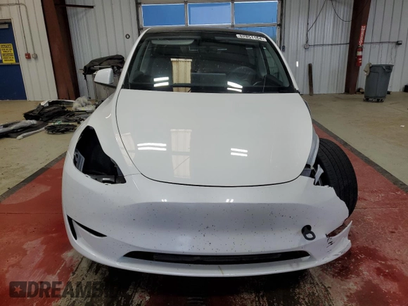 2023 Tesla Model Y Long Range with VIN 7SAYGDEE8PF758841, listed as a Copart auction lot 62851164 with 16,811 mi miles and Non Repairable. Bid and sale history available at DreamBid. Image 5.