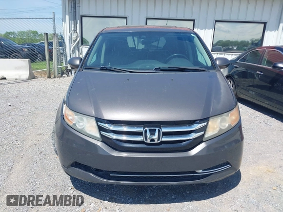 2014 Honda Odyssey EX-L with VIN 5FNRL5H6XEB111412, listed as a IAAI auction lot 41917361 with 210,841 mi miles and . Bid and sale history available at carsss.com. Image 12.