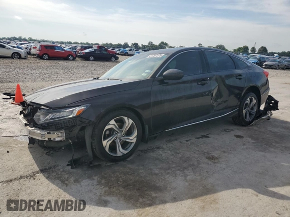 2018 Honda Accord EX with VIN 1HGCV1F48JA102920, listed as a Copart auction lot 61797325 with 59,042 mi miles and Salvage title. Bid and sale history available at DreamBid. Image 1.