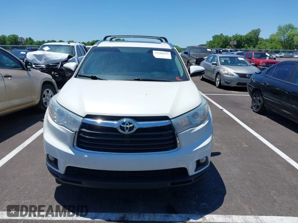 2016 Toyota Highlander XLE z VIN 5TDKKRFHXGS132954, wystawiony jako IAAI lot #42288224 z przebiegiem 153 448 mil mil oraz . Historia ofert i sprzedaży dostępna na DreamBid. Obrazek 12.