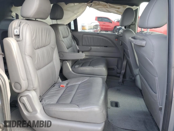 2010 Honda Odyssey EX-L with VIN 5FNRL3H69AB001952, listed as a Copart auction lot 49738155 with 95,721 mi miles and Salvage Title. Bid and sale history available at carsss.com. Image 11.